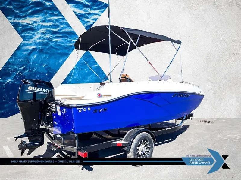 2025 STARCRAFT SVX 171 OB 90HP deck boat bateau Ponté