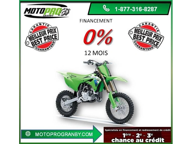 2026 Kawasaki Kx85 Nouveau Modele Kx85 2 Temps 2 Strokes alt