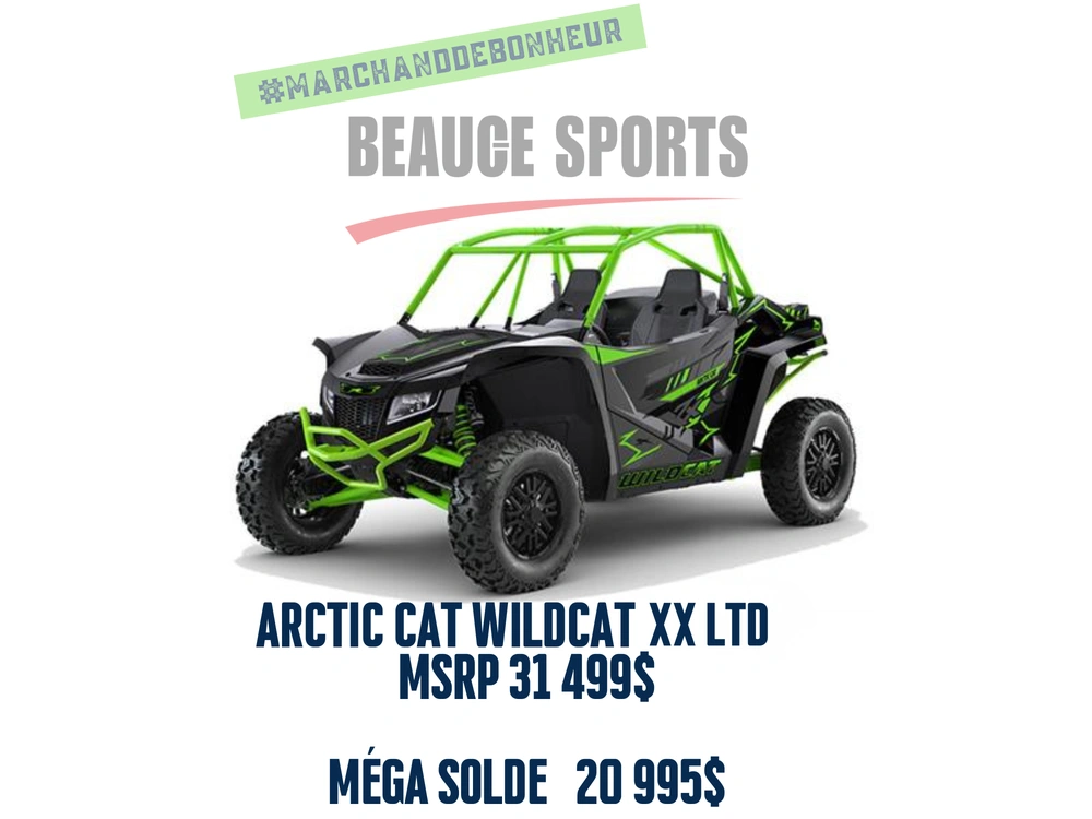 Arctic Cat Wildcat Xx Limited | 🌍 Concurrents : Rzr / Maverick / Talon 1000 🌍 | 2025 alt