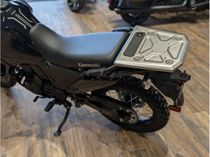 2026 Kawasaki KLR650 S // Metallic Spark Black