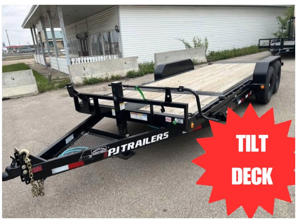 2023 Pj Trailers Trailers 1c252 - Tilt - 20' Equipment Trailer alt
