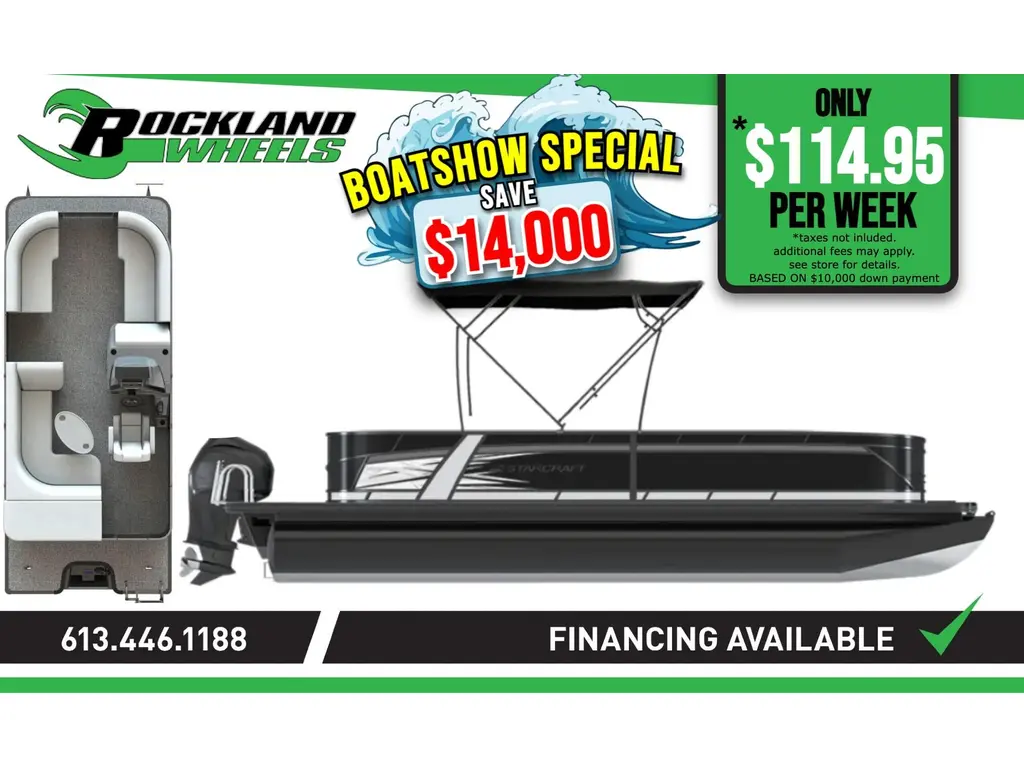 2023 Starcraft CX 21 C with 115HP