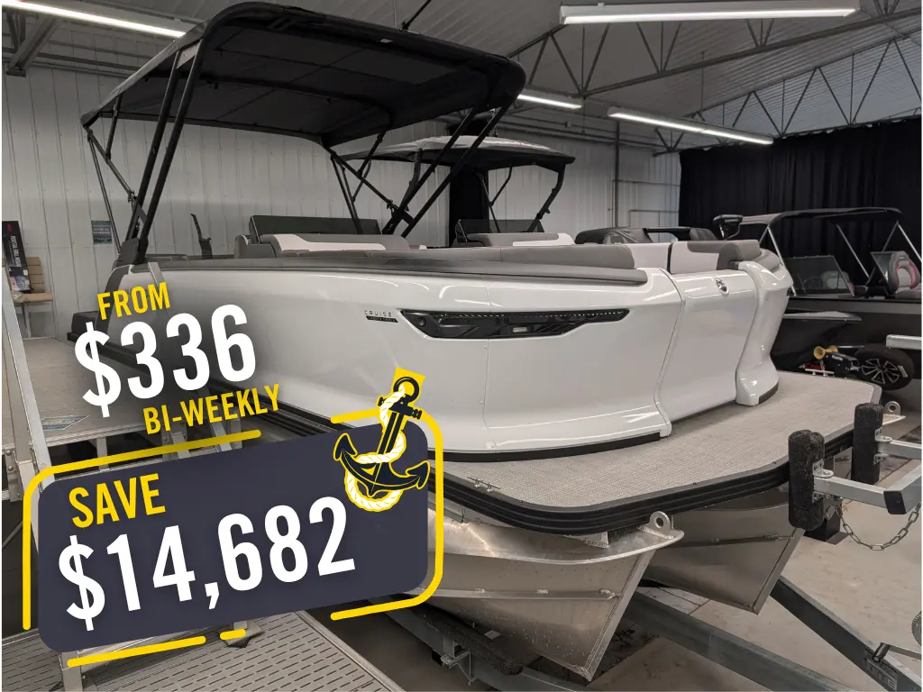 2024 Manitou 22 Cruise Switchback Max Deck Signature - 150HP w/Trailer