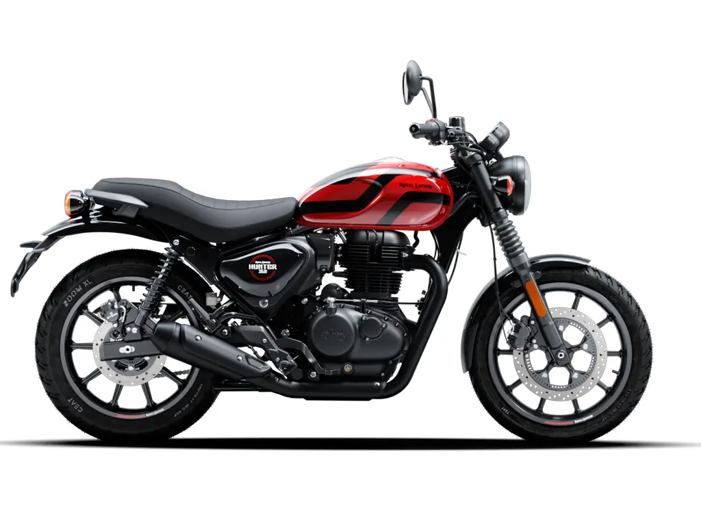 Royal Enfield HNTR 350 LONDON RED 2026