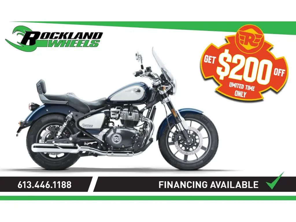 2025 Royal Enfield SUPER METEOR 650 - CELESTIAL BLUE