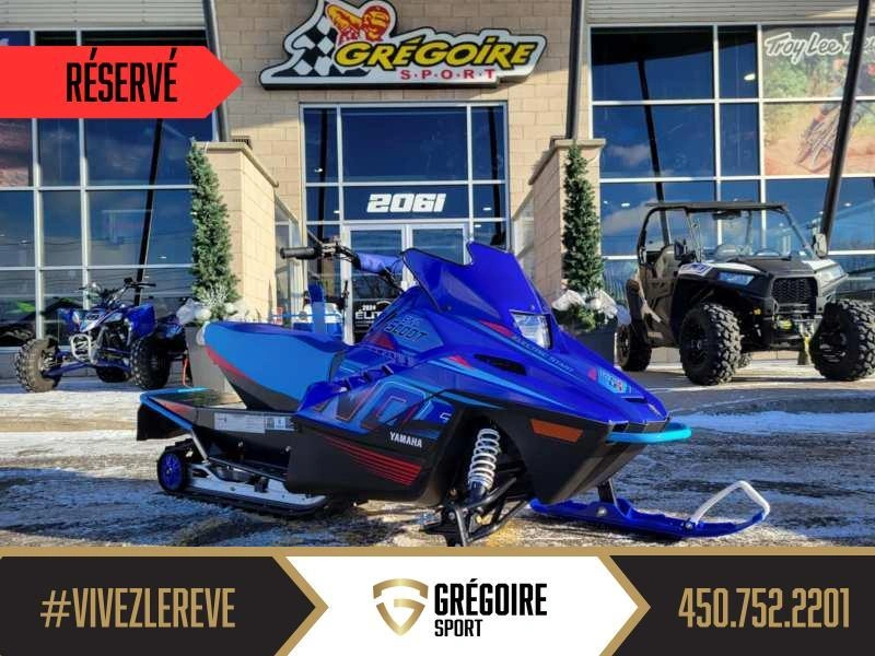 2024 Yamaha Snoscoot Es Bleu alt