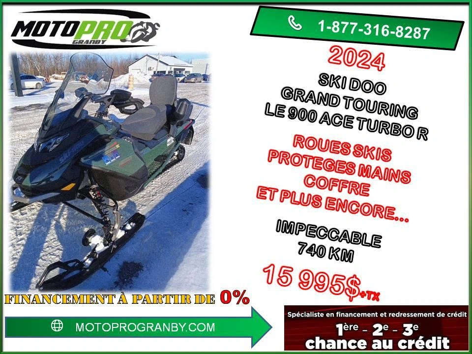 Ski-doo Grand Touring Le 900 Ace Turbo R Ensemble Deluxe 2024 alt
