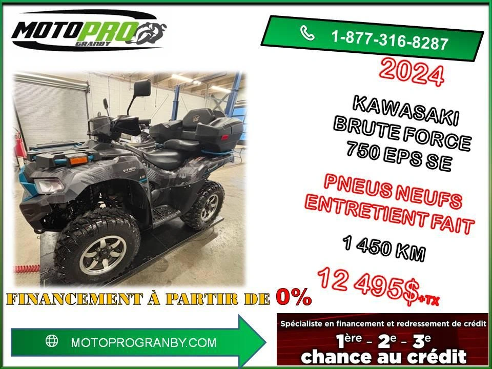 Kawasaki Brute Force 750 4x4i Eps Kvf750 Kvf Bruteforce Brute Force750 750 2024 alt
