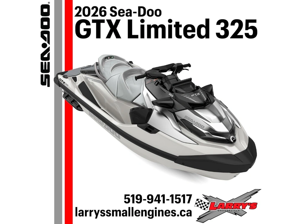 2026 Sea-doo Gtx Limited 325 Sound System 26tc alt