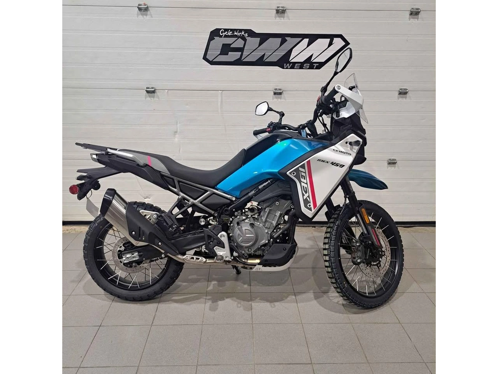 2025 Cfmoto Ibex 450 Zephyr Blue alt