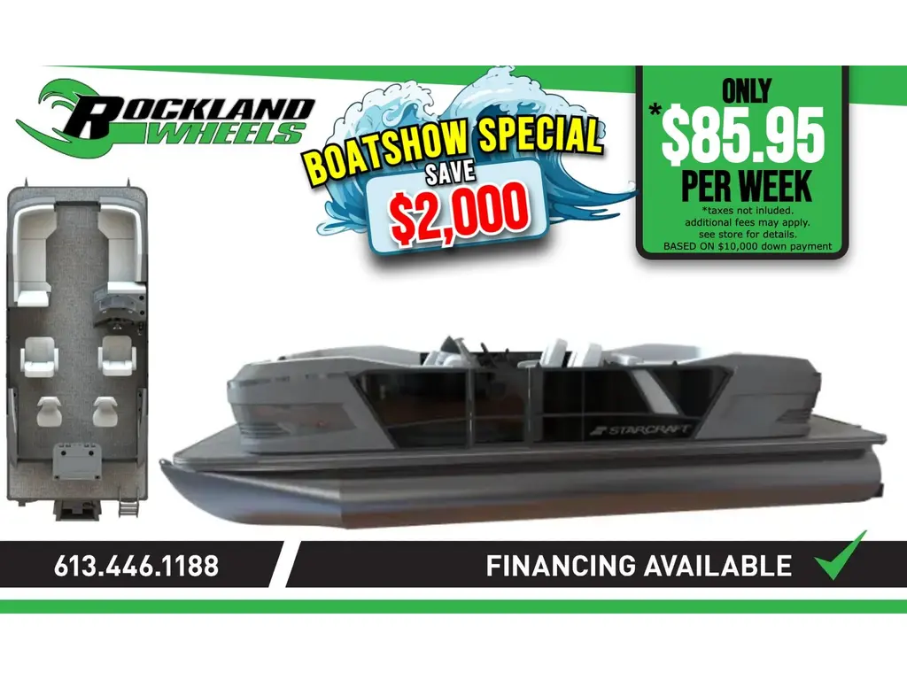 Starcraft VX 20 FD with 70HP 2026