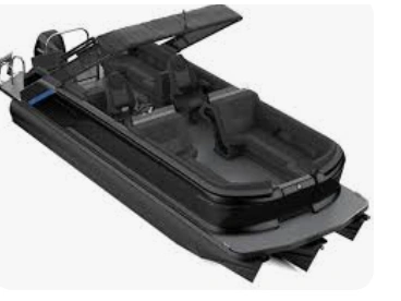 2025 Manitou Explore 22 Navigator Trifold 250 Mercury & Trailer alt