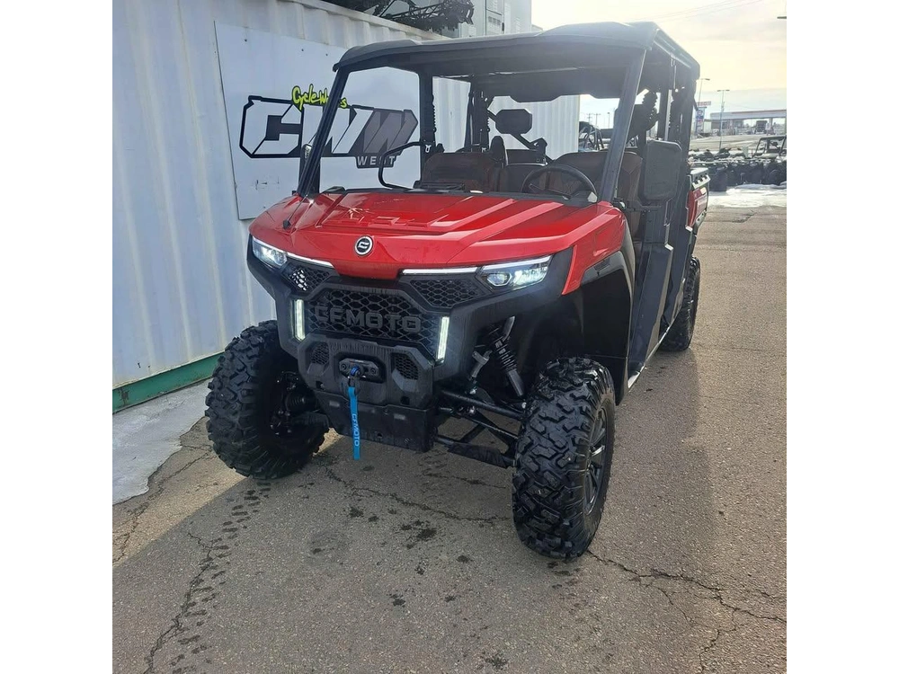 2025 Cfmoto [demo] U10 Pro Xl - Red alt