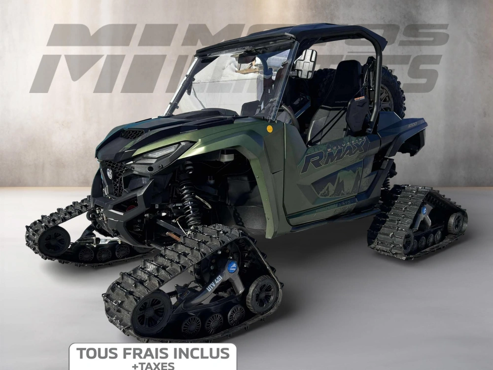 Yamaha Wolverine Rmax2 1000 Eps Se Chenilles Incluse 2021 alt