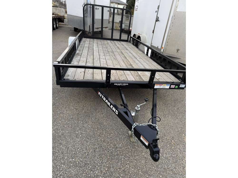 2025 Pj Trailers Trailers 1u141 83" X 14' Single Axle Utility alt