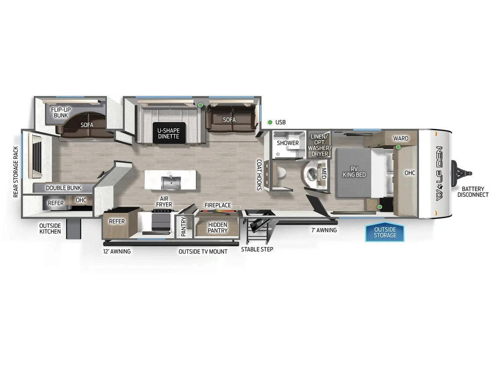 Cherokee 304sr Wolf Den 2026 alt