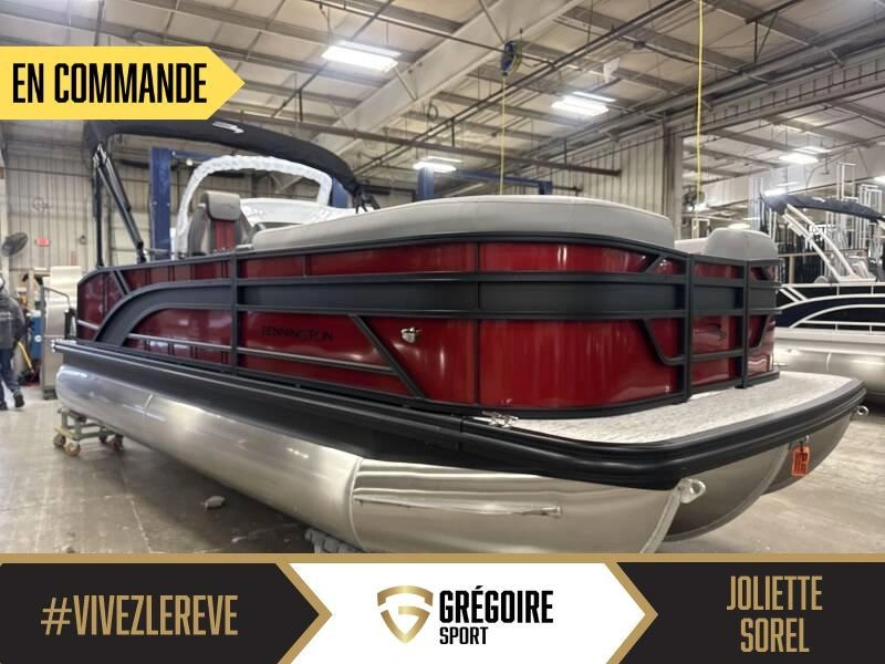 Bennington Marine 21 S Swingback 3t Rouge 2026 alt