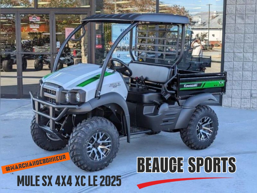 Kawasaki Mule Sx 4x4 Xc Le Gris | 🌲 Side-by-side Polyvalent Chasse & Sentiers Alternatives Kubota Rtv John Deere Gator🌲 | 2025 alt