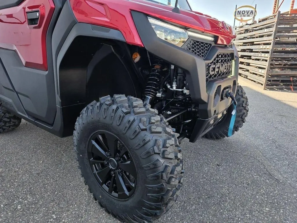 2026 Cfmoto Uforce U10 Pro Highland Bordeaux Red alt