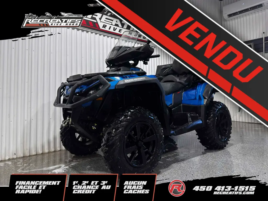2023 Can-Am OUTLANDER MAX 850 XT **SUPER ÉQUIPÉ!!**