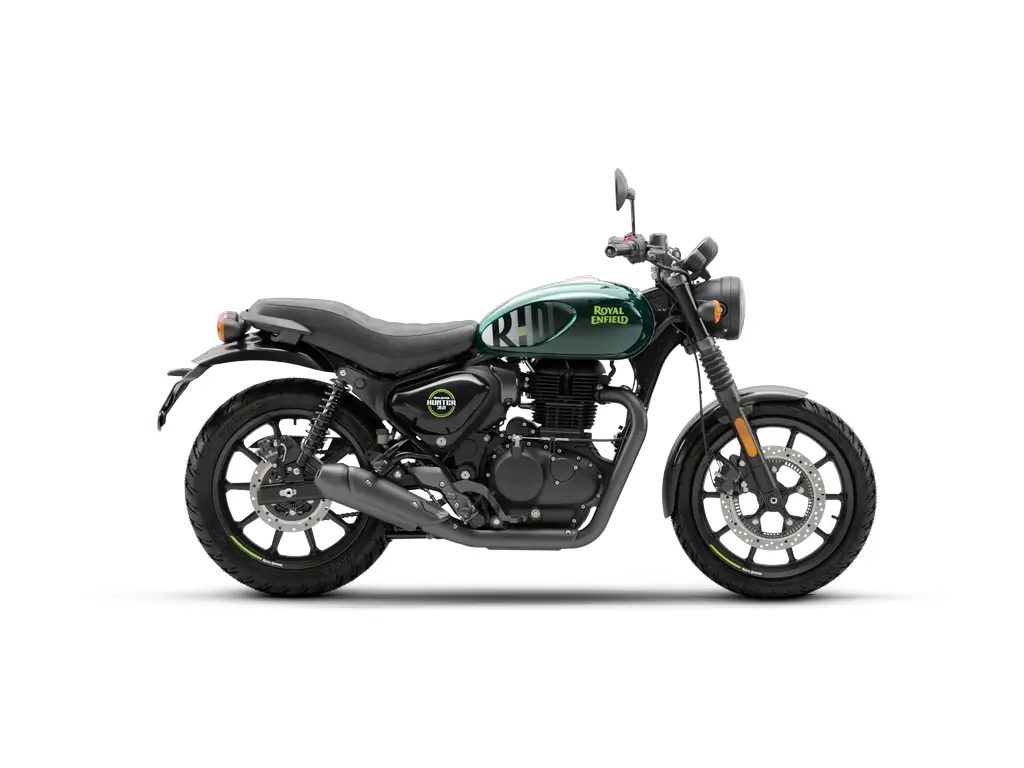 Royal Enfield HNTR 350 Dapper Green 2026