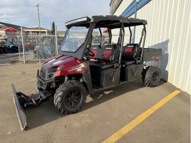 2014 Polaris Ranger Crew 570 Eps Burgundy Metallic Le 570 Burgundy Metallic Le alt