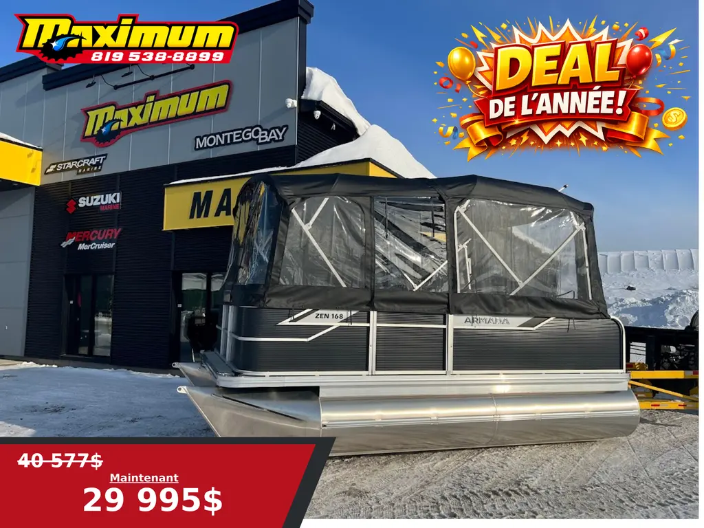 2026 Armada ZEN 168 TOIT CAMPEUR COMPLET
