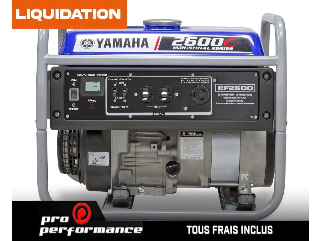 2024 Yamaha Génératrice - EF26C 