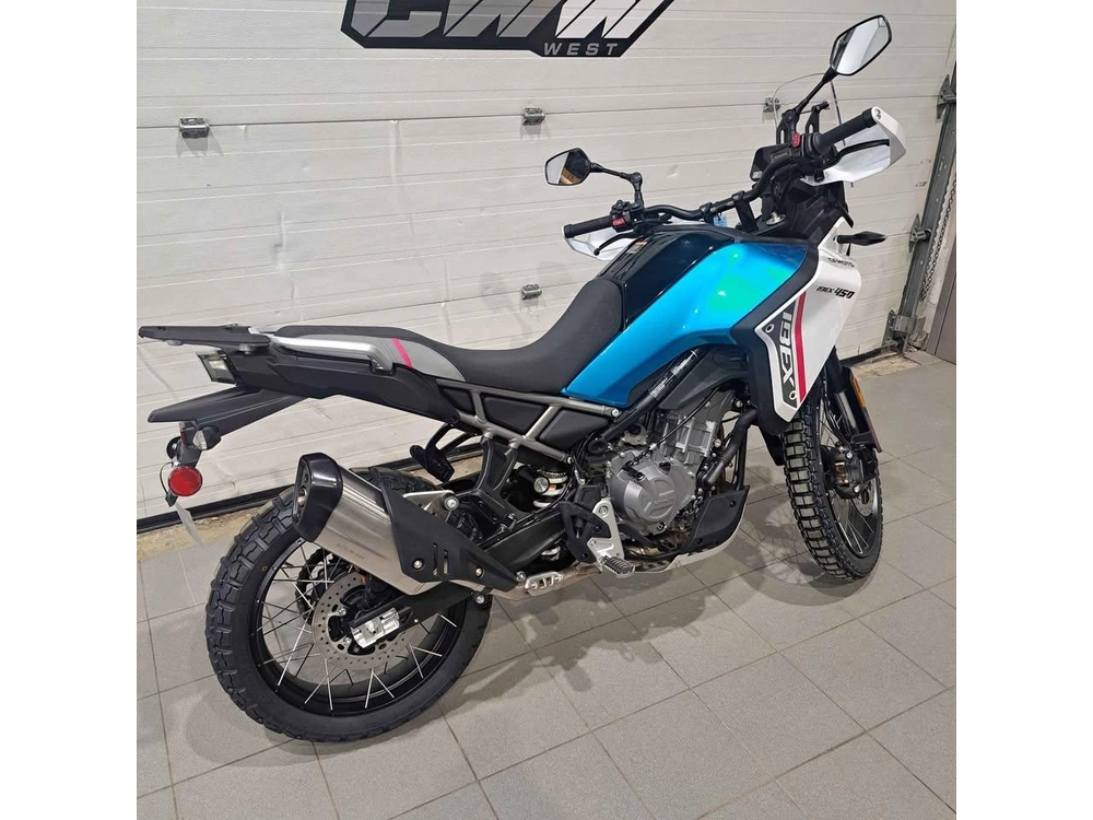 2025 Cfmoto Ibex 450 Zephyr Blue alt