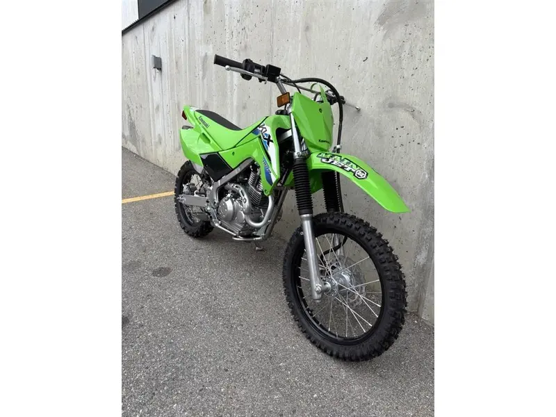 2026 Kawasaki KLX 140R - Lime Green thumbnail 2