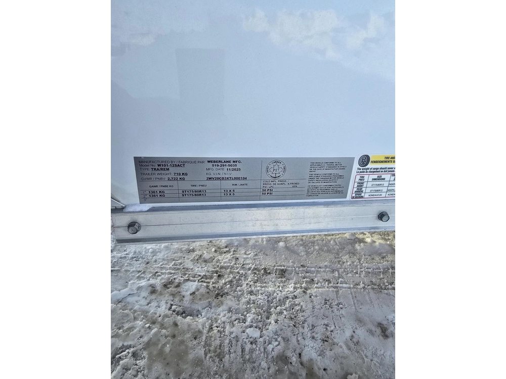 Weberlane W101-12 Sact 2026 alt