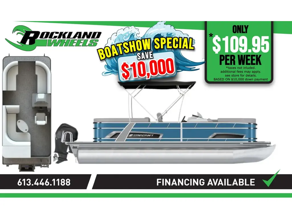 Starcraft EX 20 C TRITOON PTS with 90HP  2024