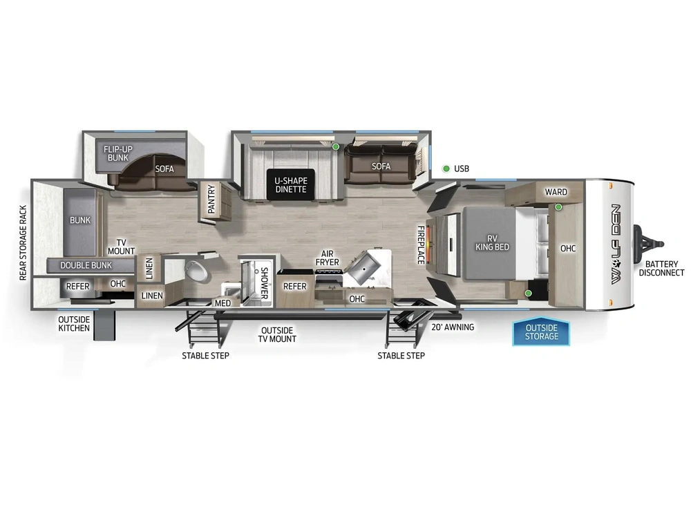 Cherokee 301bh Wolf Den 2026 alt