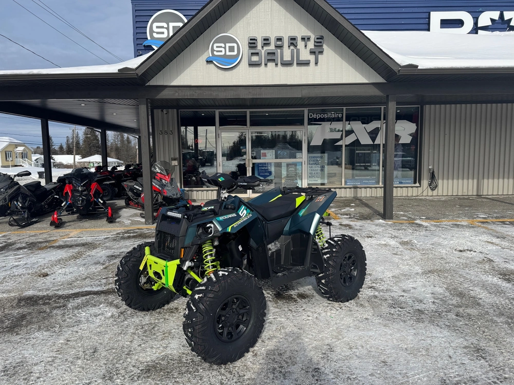 Polaris Scrambler Xp 1000 S Matte Cascades Green 2026 alt