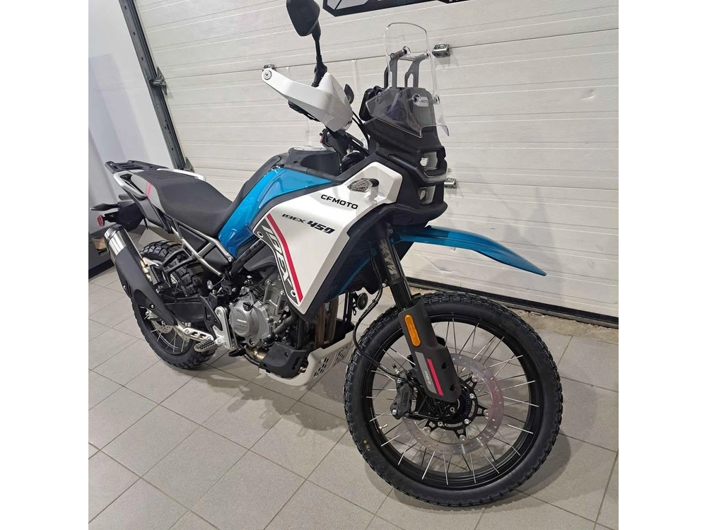 2025 Cfmoto Ibex 450 Zephyr Blue alt