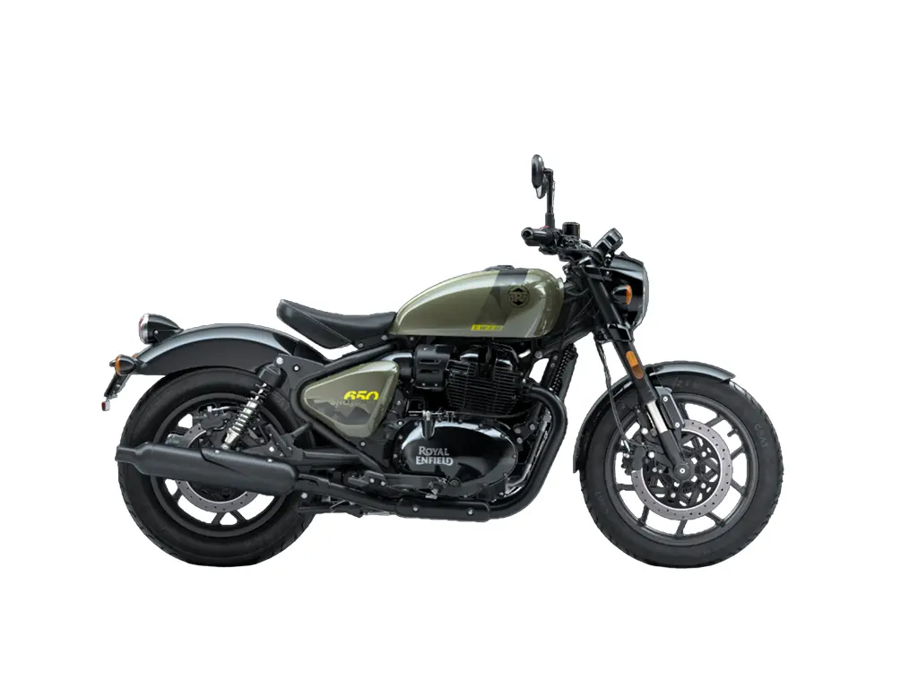 Royal Enfield SHOTGUN 650 2026 - GREEN DRILL