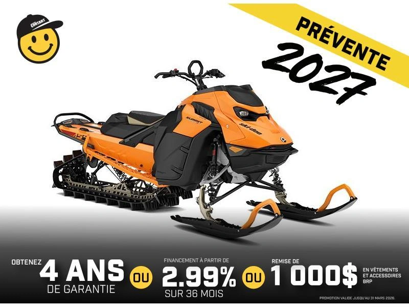 Ski-doo Summit X 154 850 E-tec Chenille 3.0'' Shot Écran 10.25'' 2027 alt