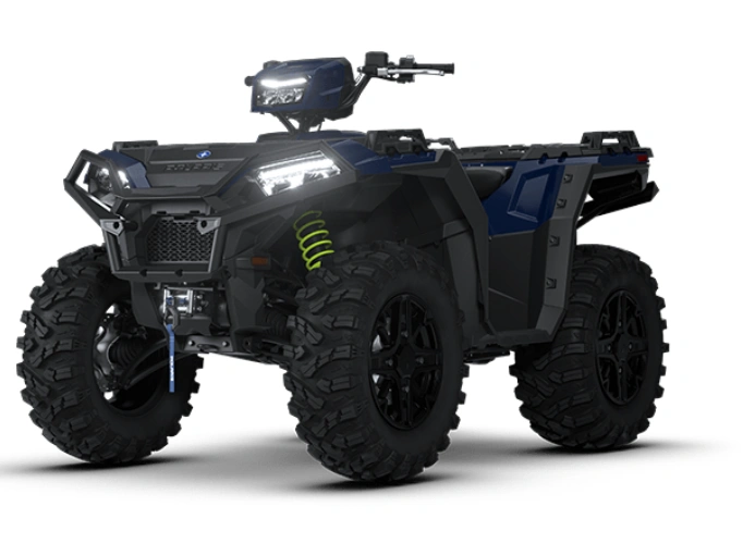 2026 Polaris Sportsman 850 Trail Springfield Blue Trail alt