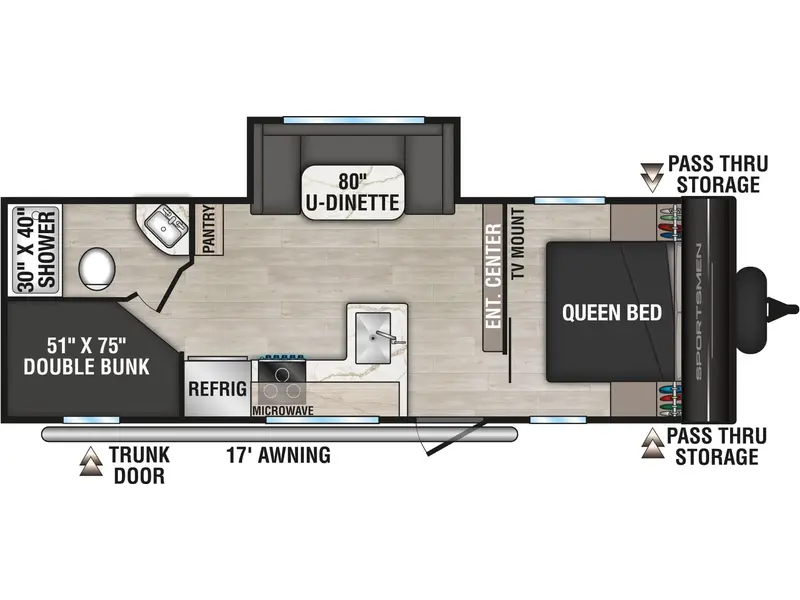 2026 KZ-RV Sportsmen Select 241BHSL