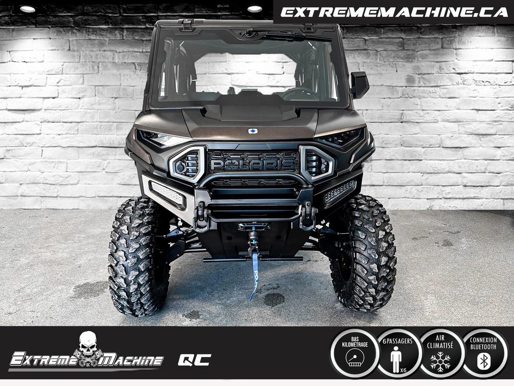 Polaris Ranger Crew Xd 1500 Northstar Ultimate Seulement 96 Km !!!! Le Moins Cher Au Quebec!! 2026 alt