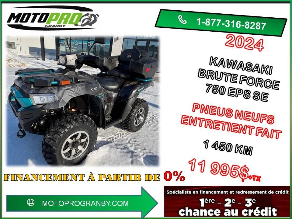 Kawasaki Brute Force 750 4x4i Eps Kvf750 Kvf Bruteforce Brute Force750 750 2024 alt