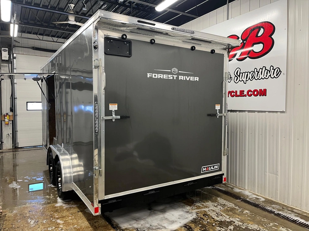2026 Forest River Haulin Metal Black 7'x14' alt