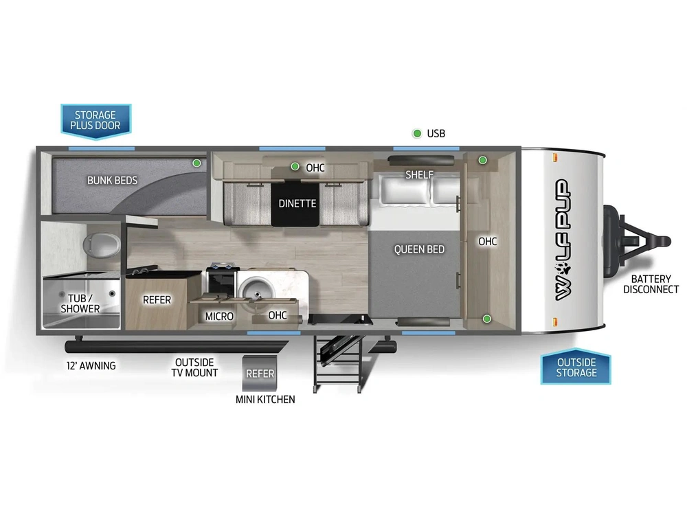 2026 Cherokee 16bhsw Wolf Pup alt