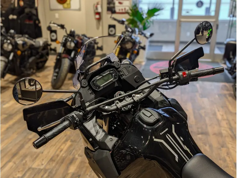 2026 Kawasaki KLR650 // Metallic Spark Black thumbnail 8