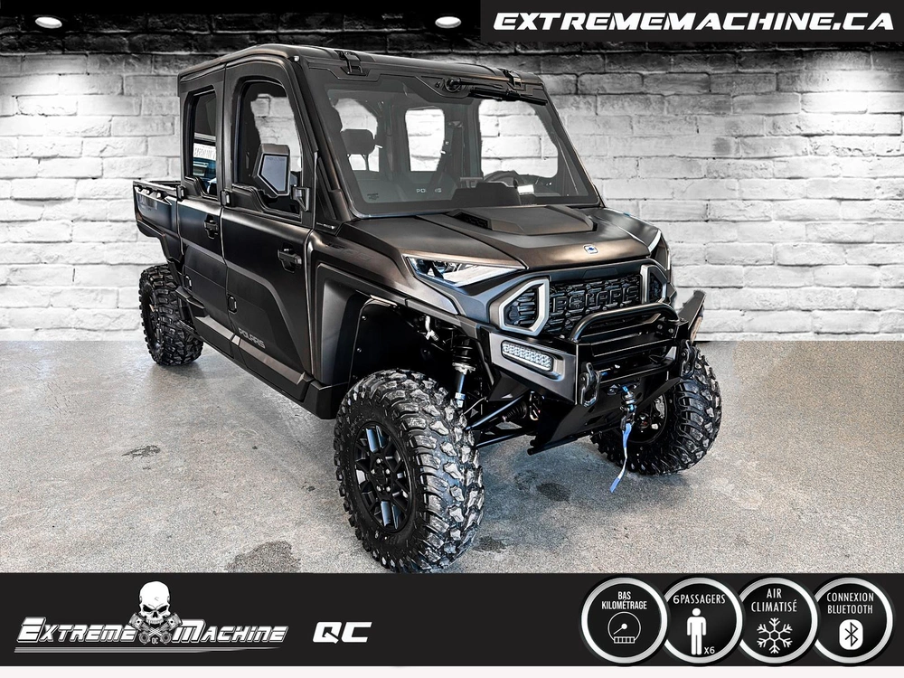 Polaris Ranger Crew Xd 1500 Northstar Ultimate Seulement 96 Km !!!! Le Moins Cher Au Quebec!! 2026 alt