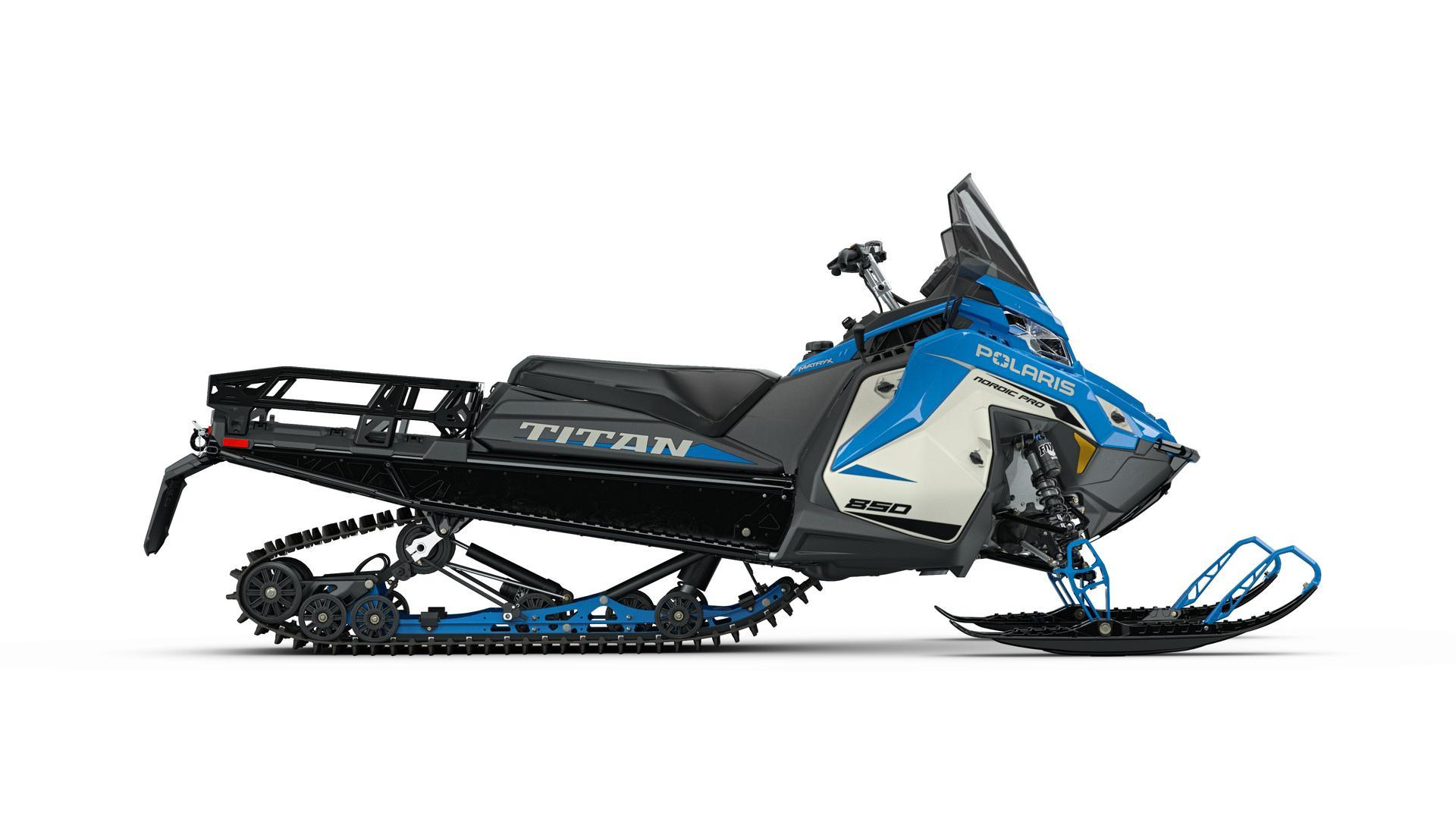 2027 Polaris 850 TITAN Nordic Pro 155 // Velocity Blue