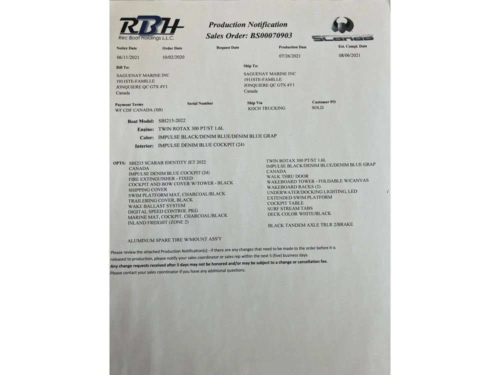 Autre Scarab Sbi215 2022 alt