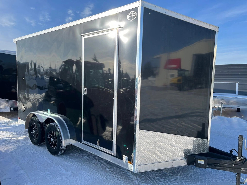 2026 Forest River Haulin Metal Black 7'x14' alt