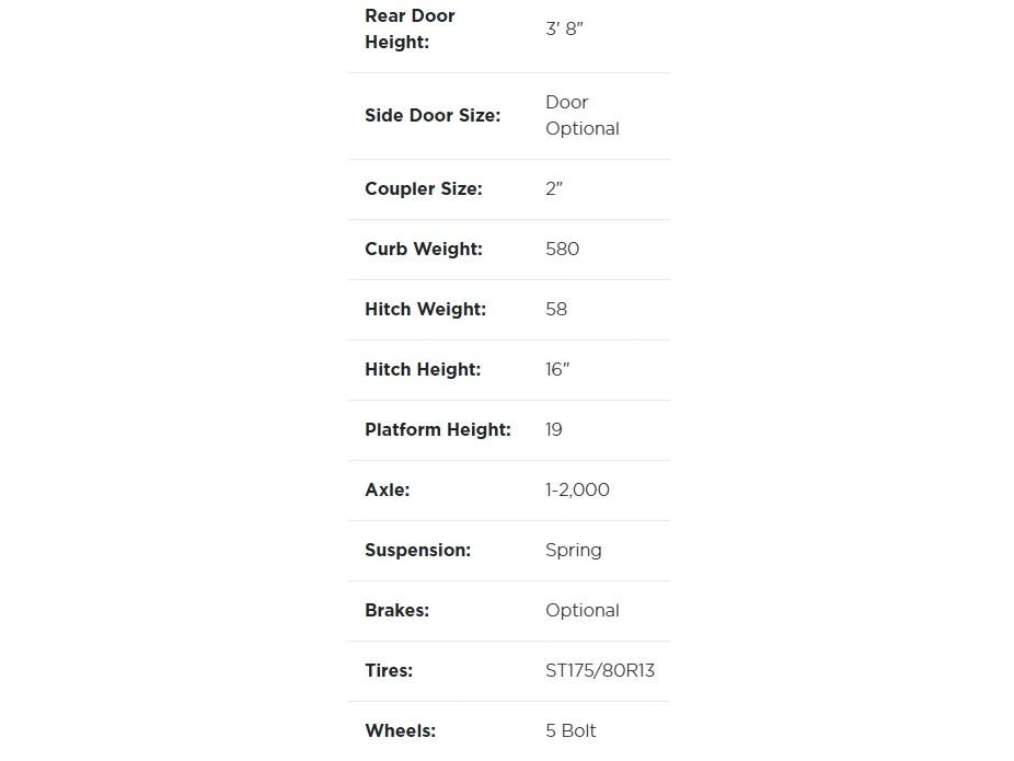 2026 Forest River Haulin Metal Black 4'x6' alt