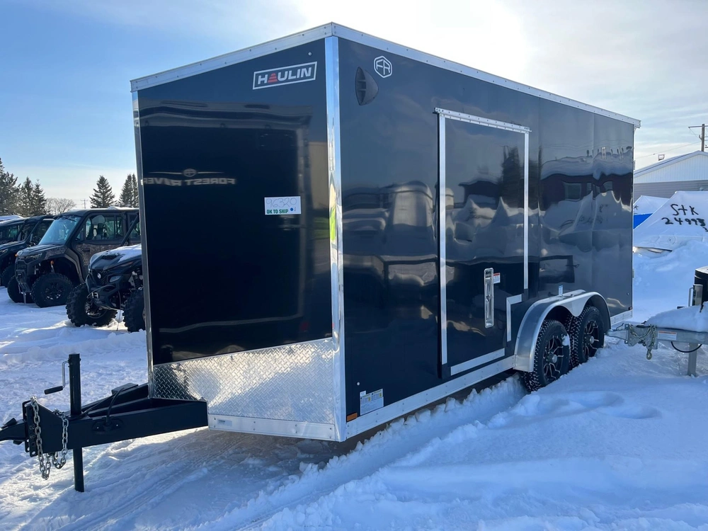 2026 Forest River Haulin Metal Black 7'x16' alt